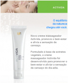 Creme Massageador Activia 60g